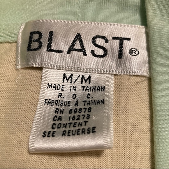 NWOT Vintage BLAST Snap Front Cardigan Size M - Picture 10 of 11